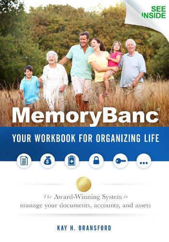 Паперова книга «MemoryBanc: Your Workbook For Organizing Life», автор Кей Г. Бренсфорд - фото №1