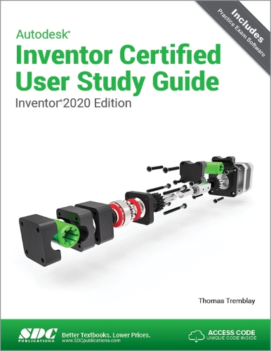 [object Object] «Autodesk Inventor Certified User Study Guide (Inventor 2020 Edition)», автор Томас Трембле - фото №1