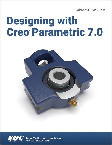 [object Object] «Designing with Creo Parametric 7.0», автор Майкл Дж. Райдер - фото №1