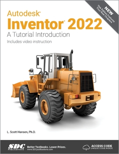 Бумажная книга «Autodesk Inventor 2022: A Tutorial Introduction», автор Л. Скотт Хансен - фото №1