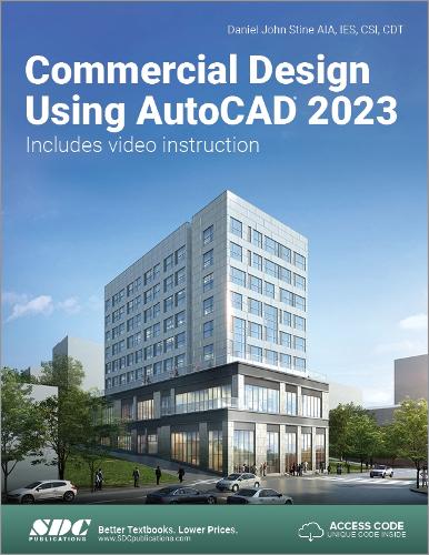 [object Object] «Commercial Design Using AutoCAD 2023», автор Деніел Джон Стін - фото №1