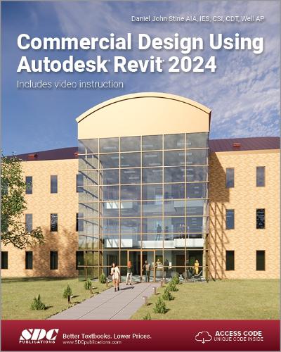 [object Object] «Commercial Design Using Autodesk Revit 2024», автор Дэниел Джон Стайн - фото №1