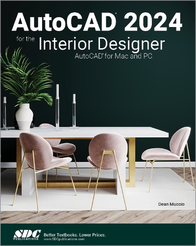 Паперова книга «AutoCAD 2024 for the Interior Designer», автор Дін Муччіо - фото №1