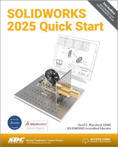 Бумажная книга «SOLIDWORKS 2025 Quick Start», автор Дэвид К. Планшар - фото №1