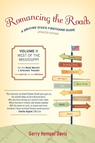 Бумажная книга «Romancing the Roads: A Driving Diva's Firsthand Guide, West of the Mississippi», автор Джерри Хемпел Дэвис - фото №1