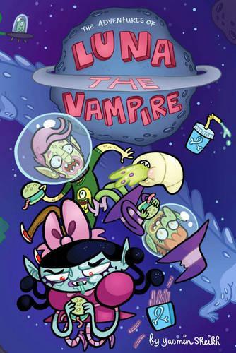 Бумажная книга «Luna the Vampire: Grumpy Space», автор Ясмин Шейх - фото №1