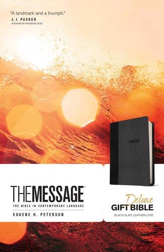 Паперова книга «The Message Deluxe Gift Bible», автор Юджин Х. Петерсон - фото №1