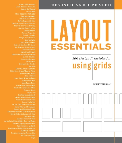 Бумажная книга «Layout Essentials Revised and Updated: 100 Design Principles for Using Grids», автор Бет Тондро - фото №1