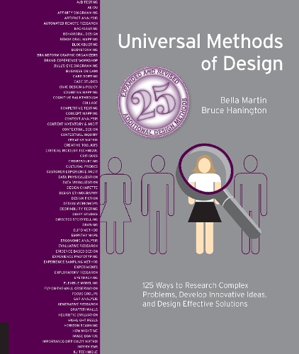 Бумажная книга «Universal Methods of Design, Expanded and Revised: 125 Ways to Research Complex Problems, Develop Innovative Ideas, and Design Effective Solutions», авторов Белла Мартин, Брюс Ханингтон - фото №1
