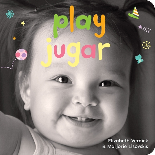 Паперова книга «Play / Jugar: A board book about playtime/Un libro de cartón sobre actividades y diversiones», авторів Елізабет Вердік, Марджорі Лісовскіс - фото №1