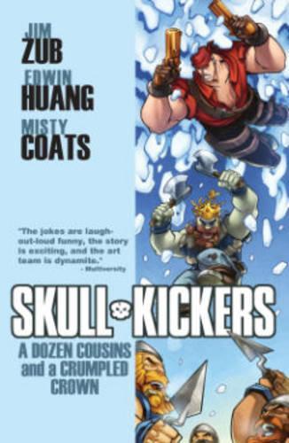 Паперова книга «Skullkickers Volume 5: A Dozen Cousins and a Crumpled Crown», автор Джим Зуб - фото №1