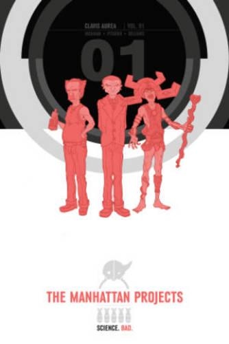 Бумажная книга «The Manhattan Projects Deluxe Edition Book 1», автор Джонатан Хикман - фото №1