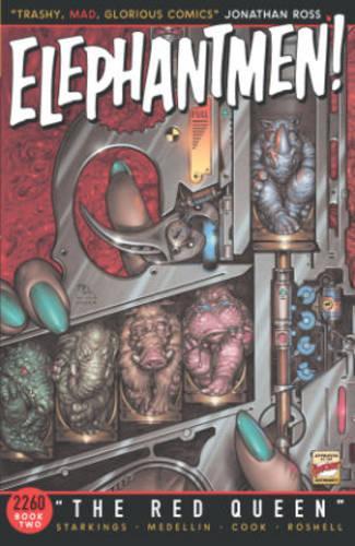 Паперова книга «Elephantmen 2260 Book 2: The Red Queen», автор Річард Старкінгс - фото №1
