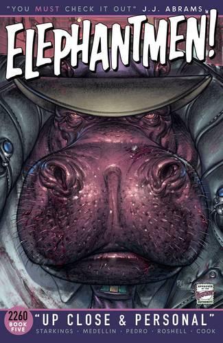 Паперова книга «Elephantmen 2260 Book 5: Up Close and Personal», автор Річард Старкінгс - фото №1