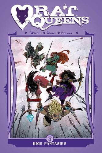 Паперова книга «Rat Queens Volume 4: High Fantasies», автор Куртіс Дж. Вібе - фото №1