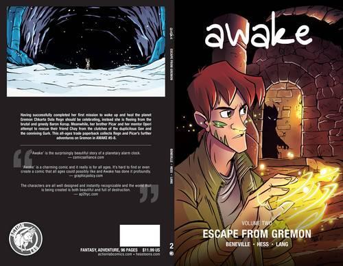Паперова книга «Awake: Escape from Gremon», автор Сьюзен Бенвіль - фото №1