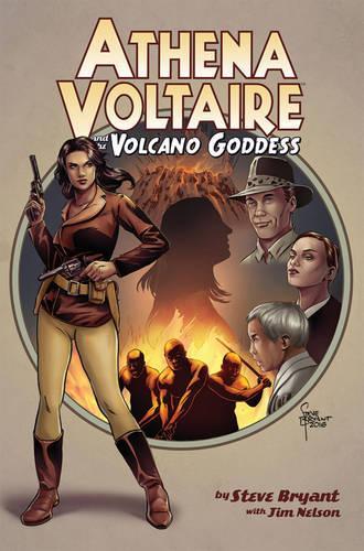 Бумажная книга «Athena Voltaire & the Volcano Goddess», автор Стив Брайант - фото №1
