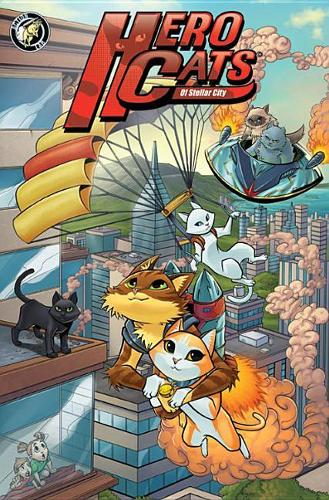 Бумажная книга «Hero Cats of Stellar City: Year One Hardcover», автор Кайл Путткамер - фото №1