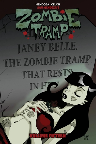 Паперова книга «Zombie Tramp Volume 15: The Death of Zombie Tramp», автор Ден Мендоза - фото №1