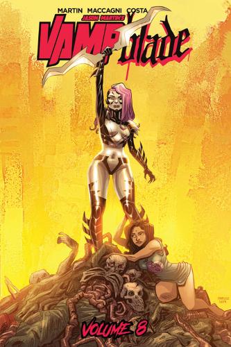 Паперова книга «Vampblade Volume 8: Queen of Hell», автор Джейсон Мартін - фото №1
