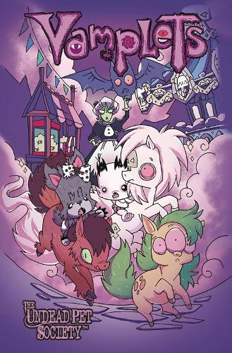 Паперова книга «Vamplets: The Undead Pet Society», авторів Дейв Двонч, Гейл Міддлтон - фото №1