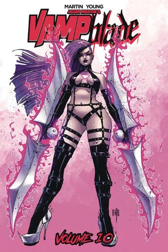 Паперова книга «Vampblade Volume 10: Back In Black», автор Джейсон Мартін - фото №1