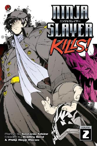 Бумажная книга «Ninja Slayer Kills Vol. 2», авторов Брэдли Бонд, Котаро Секине, Филип Н. Морзес - фото №1