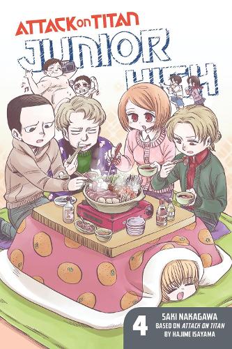 Паперова книга «Attack On Titan: Junior High 4», авторів Хаджіме Ісаяма, Сакі Накагава - фото №1