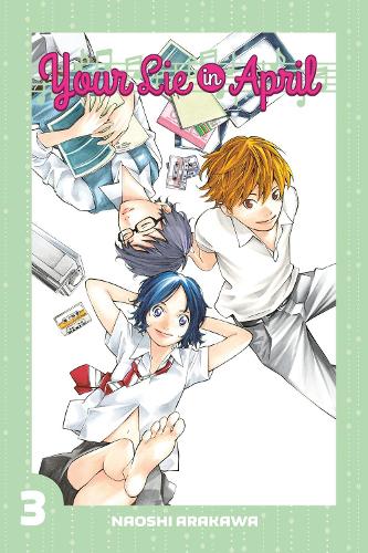 Паперова книга «Your Lie In April 3», автор Наосі Аракава - фото №1