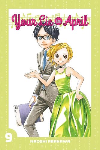 Паперова книга «Your Lie In April 9», автор Наосі Аракава - фото №1