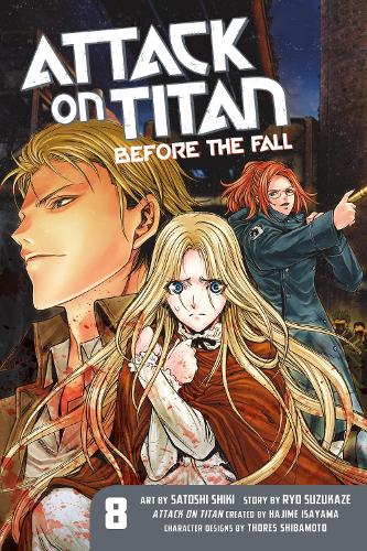 Паперова книга «Attack On Titan: Before The Fall 8», авторів Хаджіме Ісаяма, Рьо Судзуказе - фото №1