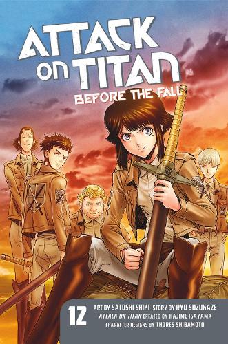 Паперова книга «Attack On Titan: Before The Fall 12», авторів Рьо Судзуказе, Сатоші Шикі - фото №1
