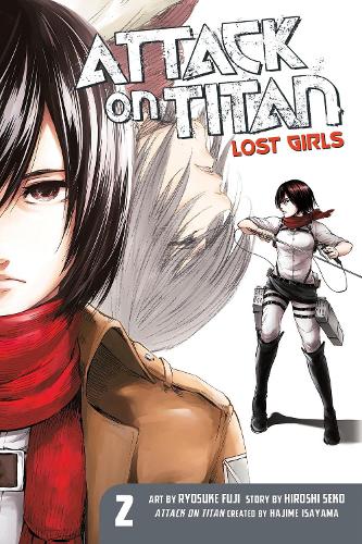 Паперова книга «Attack On Titan: Lost Girls The Manga 2», автор Хаджіме Ісаяма - фото №1