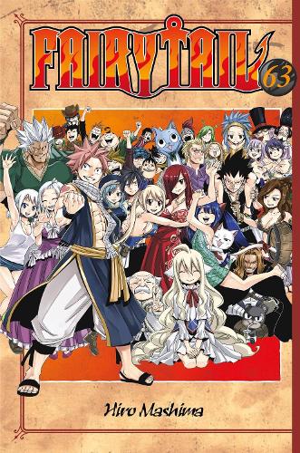 Паперова книга «Fairy Tail 63», автор Хіро Машіма - фото №1