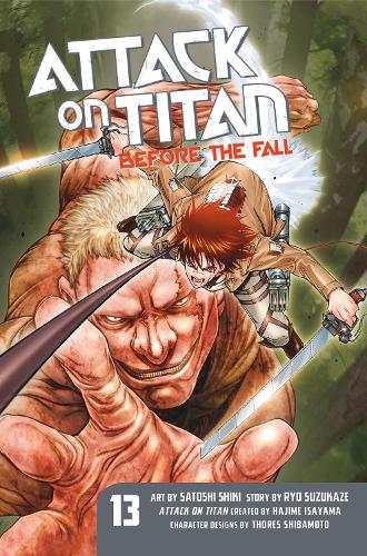 Бумажная книга «Attack On Titan: Before The Fall 13», авторов Ре Судзукадзе, Сатоши Шики - фото №1