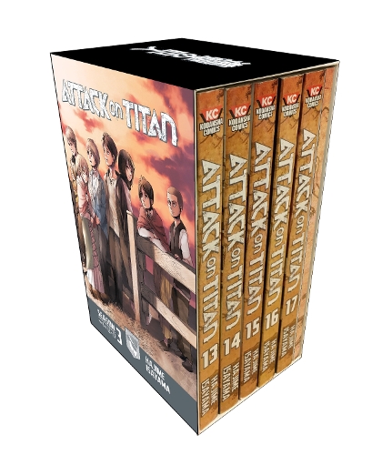 [object Object] «Attack On Titan Season 3 Part 1 Manga Box Set», автор Хаджиме Исаяма - фото №1