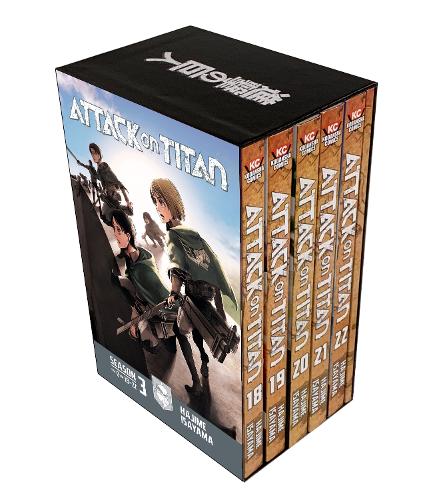 Бумажная книга «Attack On Titan Season 3 Part 2 Manga Box Set», автор Хадзимэ Исаяма - фото №1