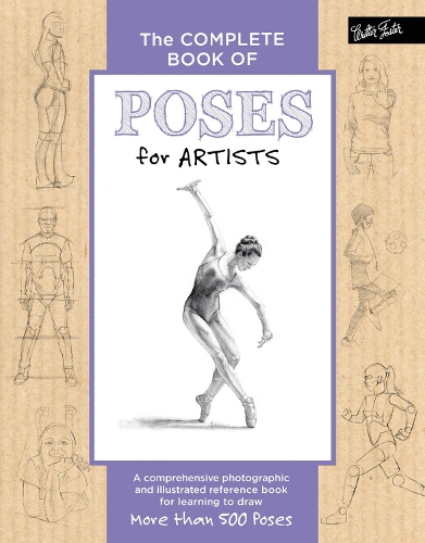 Бумажная книга «The Complete Book of Poses for Artists: A comprehensive photographic and illustrated reference book for learning to draw more than 500 poses», авторов Кен Голдман, Стефани Голдман - фото №1