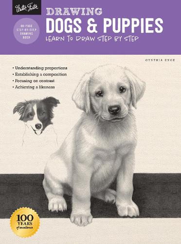 Паперова книга «Drawing: Dogs & Puppies: Learn to draw step by step», автор Синтія Нокс - фото №1