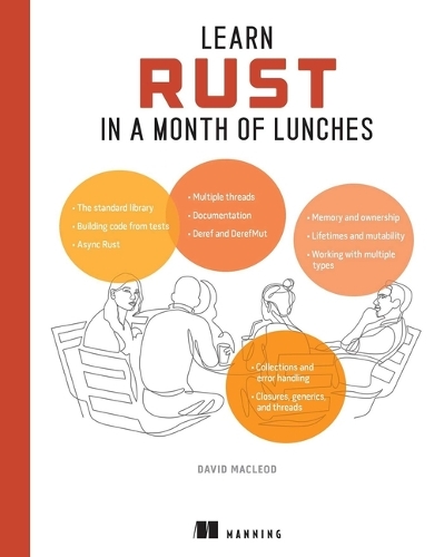 Бумажная книга «Learn Rust in a Month of Lunches», автор Дэвид Маклеод - фото №1