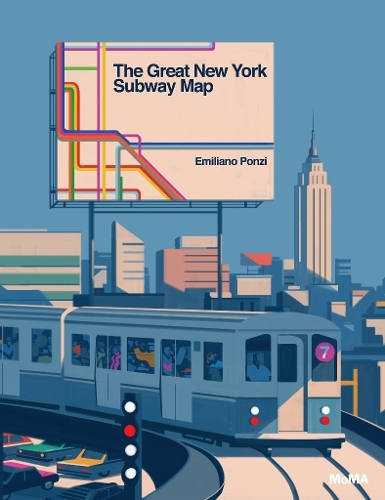 Бумажная книга «The Great New York Subway Map», автор Эмилиано Понци - фото №1