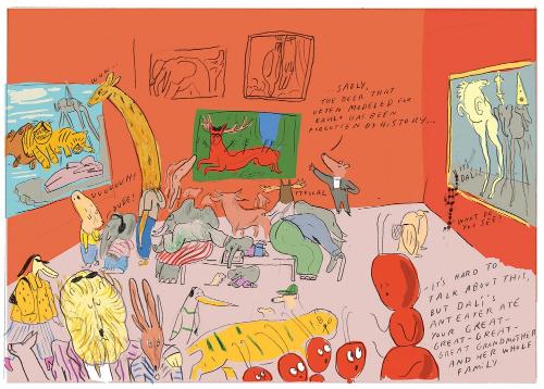 Бумажная книга «Drawn to MoMA: Comics Inspired by Modern Art» - фото №1