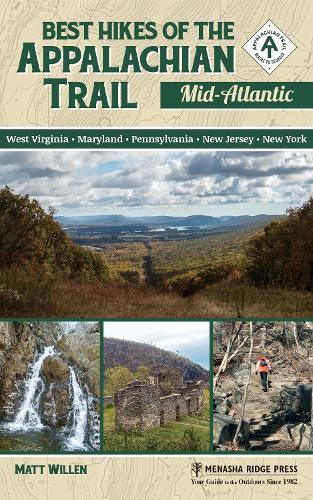 Паперова книга «Best Hikes of the Appalachian Trail: Mid-Atlantic», автор Метт Віллен - фото №1