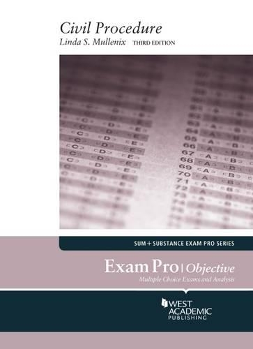 Паперова книга «Exam Pro on Civil Procedure», автор Лінда С. Малленікс - фото №1