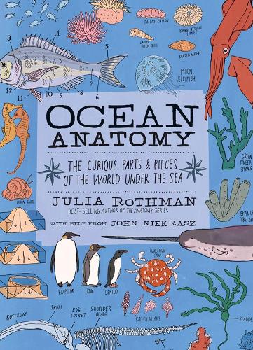 Бумажная книга «Ocean Anatomy: The Curious Parts & Pieces of the World under the Sea», авторов Джон Ниекраш, Джулия Ротман - фото №1