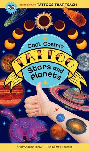 Бумажная книга «Cool, Cosmic Tattoo Stars and Planets», автор Мег Тейчер - фото №1