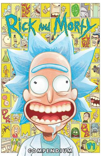 Бумажная книга «Ricky and Morty Compendium Vol. 1», авторов Памела Рибон, Том Фаулер, Зак Горман - фото №1