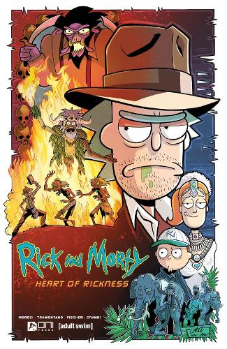 Бумажная книга «Rick and Morty: Heart of Rickness», автор Майкл Моречи - фото №1