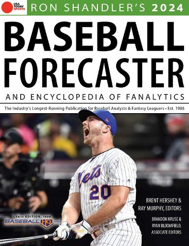 Паперова книга «Ron Shandler's 2024 Baseball Forecaster: And Encyclopedia of Fanalytics», авторів Брендон Крузе, Брент Херші, Рей Мерфі, Рон Шендлер - фото №1