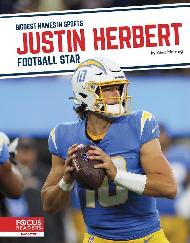 Бумажная книга «Justin Herbert: Football Star», автор Алекс Монниг - фото №1